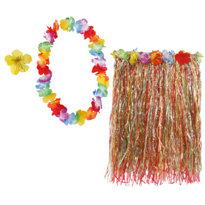 Havajietiškas daugiaspalvis rinkinys