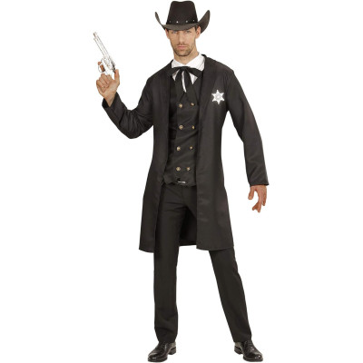 Command the Wild West: Authentic Sheriff Costume for Men