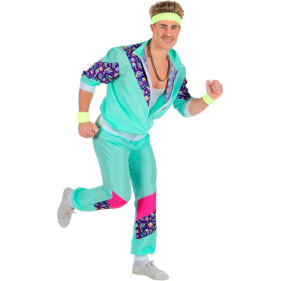 Atgyjaukite retro stilių: 80-ųjų stiliaus sportiniai kostiumai suaugusiems!