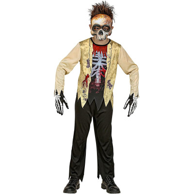 Spooktacular Zombie Skeleton Costume for Kids!