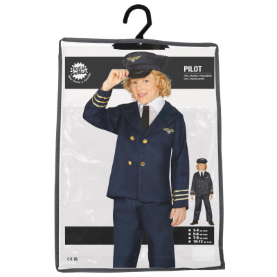 Lėktuvo piloto kostiumas vaikams