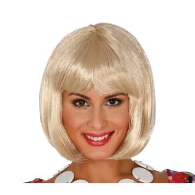 Blonde Bob Wig for Women – Short Wig with Bangs