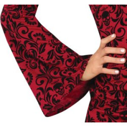 Red Hooded Witch Costume For Women