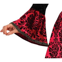 Elegantiškas Raudonas Vampyrų Kostiumas Moterims