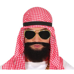 Milijonieriaus šeicho vyriškas kostiumas