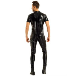 Ilgo juodo kombinezono vyrams