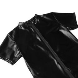 Ilgo juodo kombinezono vyrams