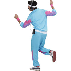 Retro atgimimas: suaugusiųjų sportinis kostiumas 80-ųjų/90-ųjų stiliaus!