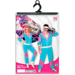 Retro atgimimas: suaugusiųjų sportinis kostiumas 80-ųjų/90-ųjų stiliaus!