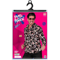 **Ryškus ir drąsus: Vyriška marškinėlių su kaukolės raštu**