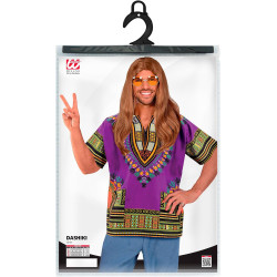 Gyvybinga violetinė Dashiki kostiumas vyrams - Išsiskirk stiliaus!