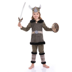 Viking Costume for Kids – Nordic Warrior Outfit