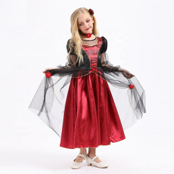 Vampire Costume for Girls – Halloween Outfit