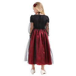 Vampyrės kostiumas mergaitėms – Helovino apranga