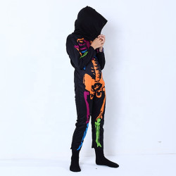 Glow in the Dark Skeleton Costume for Kids