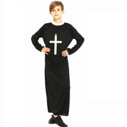 Children’s Priest Costume – Classic Priest Robe