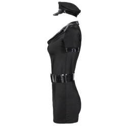 Moteriškas policininkės kostiumas