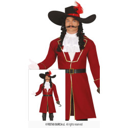 Plėšikų laivo kapitono kostiumas suaugusiems