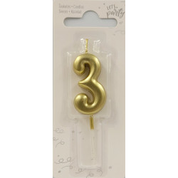 Žvakė numeris 3 tortui