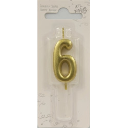 Žvakė numeris 6 tortui