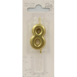 Žvakė numeris 8 tortui