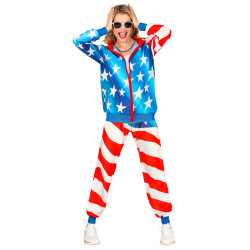 Karnavalinis sportinis kostiumas "USA Party"