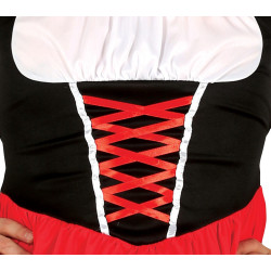 Kostiumas suaugusiems "Raudonkepuraitė ant vilko pečių“