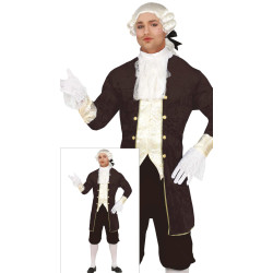 Rudas markizo kostiumas suaugusiems