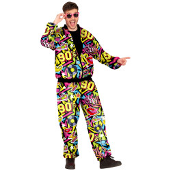 90-ujų sportinis kostiumas suaugusiems