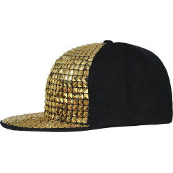 Reperio kepuraitė su aukso spalvos spygliais