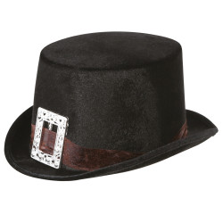 Black Velvet Hat