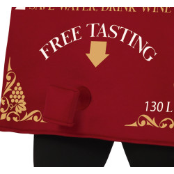 Butelio kostiumas suaugusiems "Red wine"