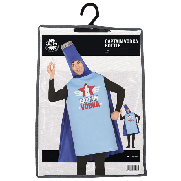 Butelio kostiumas suaugusiems  Captain vodka