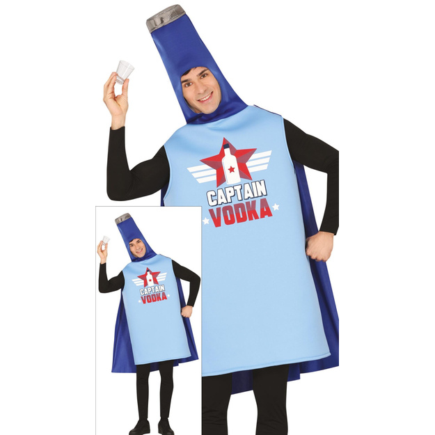 Butelio kostiumas suaugusiems  Captain vodka