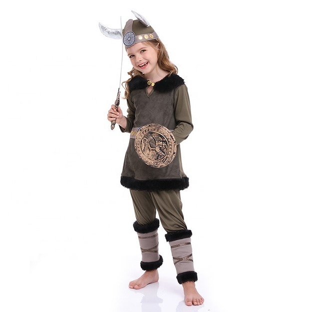 Vikingo kostiumas vaikams