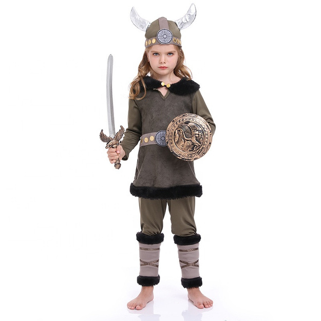Vikingo kostiumas vaikams