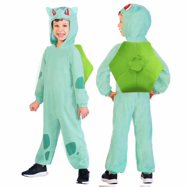 Pokemon Bulbasaur kostiumas vaikams