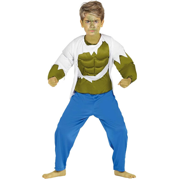 Žalias superherojaus kostiumas berniukams