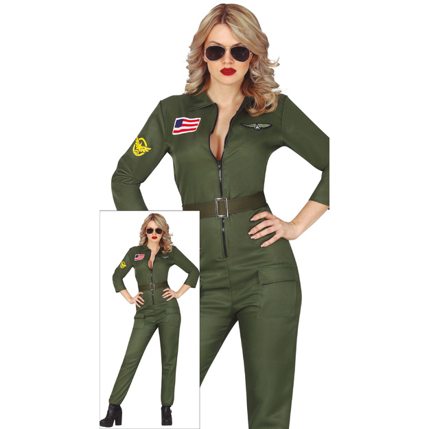 Sieviešu militārā pilotu kostīms