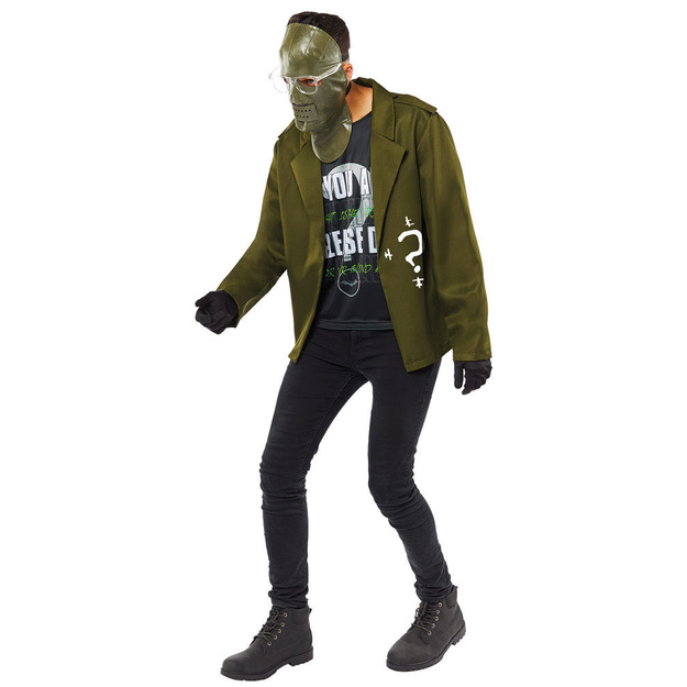 Superherojaus Rydlerio kostiumas suaugusiems