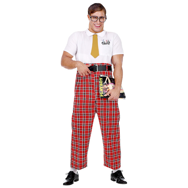 Ultimate Geek Chic: Vīriešu Nerd Kostīms