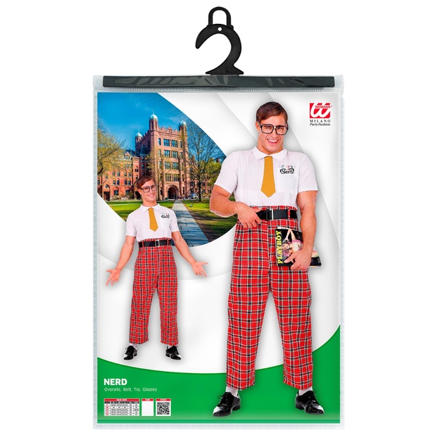 Ultimate Geek Chic: Vīriešu Nerd Kostīms