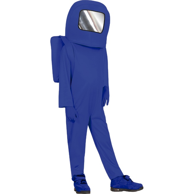 Zilā astronauta tērps bērniem