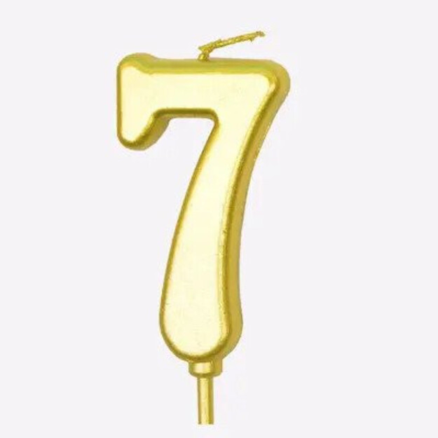Žvakė numeris 7 tortui