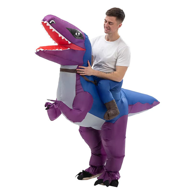 Pripučiamas dinozauro kostiumas suaugusiems