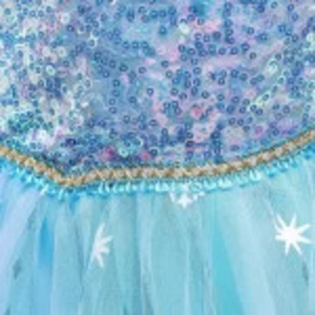 &Scaron;viesiai mėlyna princesės suknelė mergaitėms