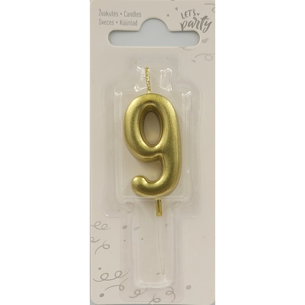 Žvakė numeris 9 tortui