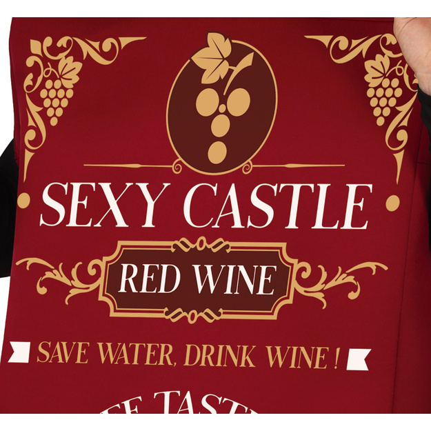 Butelio kostiumas suaugusiems  Red wine