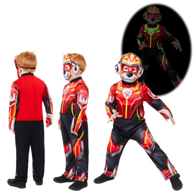 Paw Patrol Marshall kostiumas vaikams (&scaron;viečiantis tamsoje)