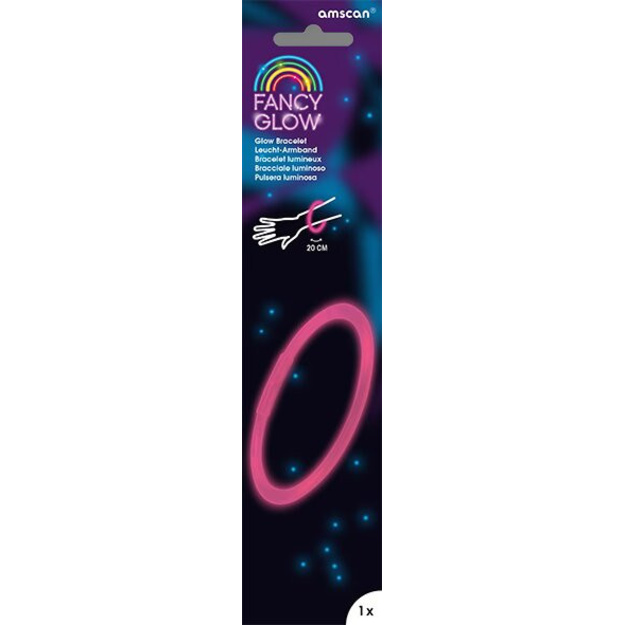 &scaron;vytinti plastikinė apyrankė 20 cm, 1 vnt.